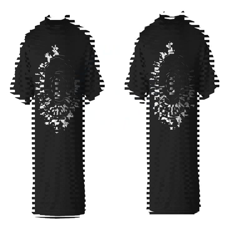 Estoy Pensando Cargando Ajedrez Gráfico Humor Amantes Del Ajedrez Camiseta unisex