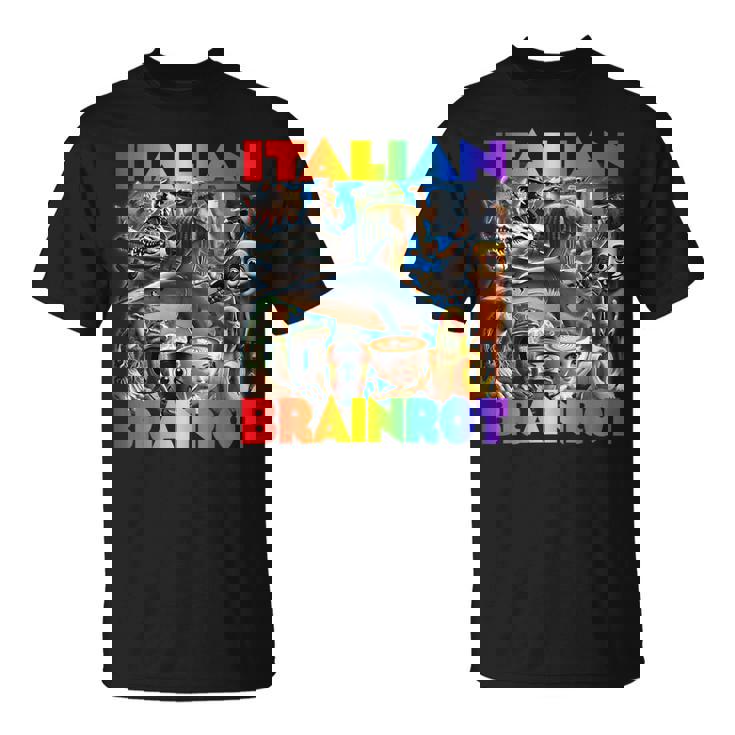 Every Italian Brainrot Meme Italian Brainrotコレクション Tシャツ