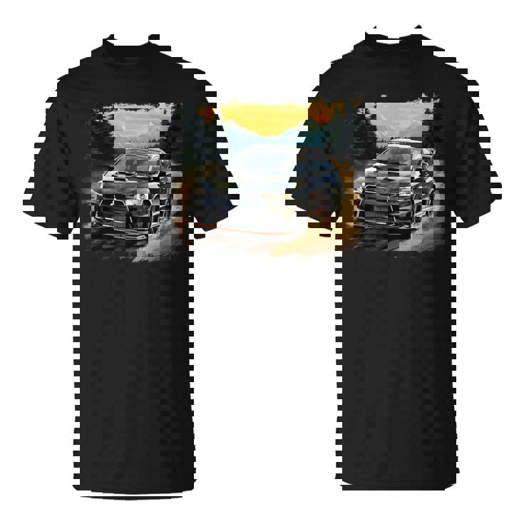 Evo 日本製スポーツカー Tシャツ