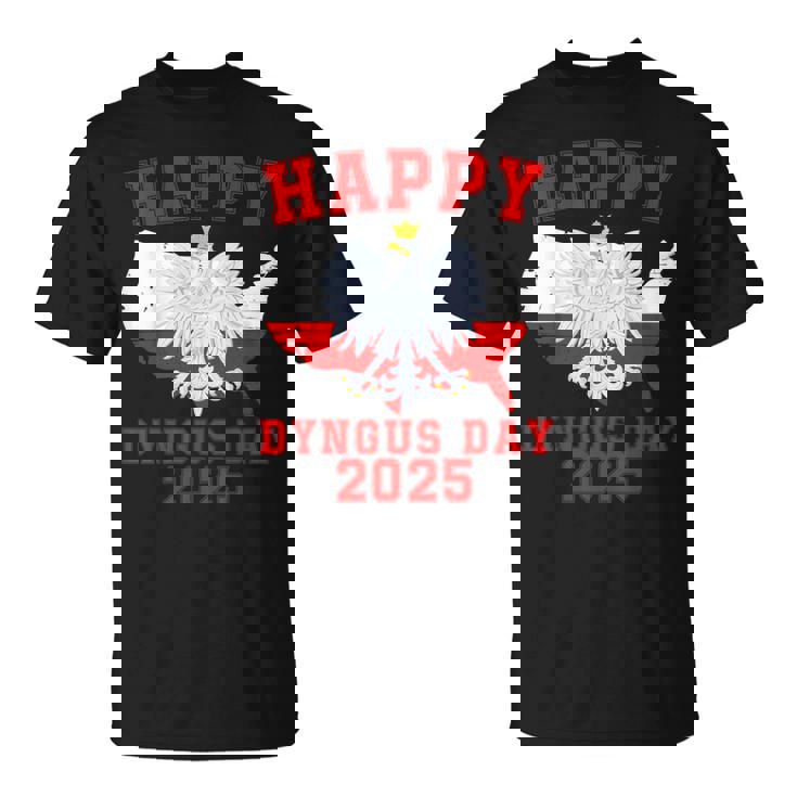 Feliz Día De Dyngus 2025 Polska Águila Blanca Polaca Día De Dyngus Camiseta unisex