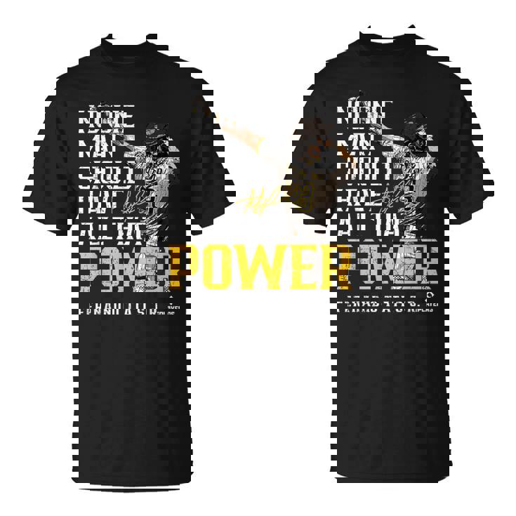 Fernando Tatis Jr Poweran Diego Mlbpa Tシャツ