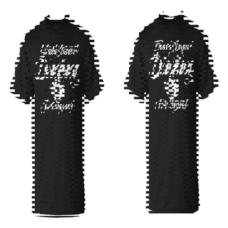 I Finallytopped Drinking I'm Pregnant ギフトtシャツ Tシャツ