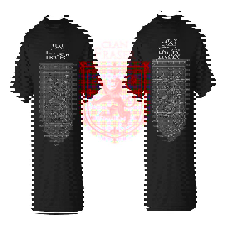 Fraser Of Lovat Tartan Cuadros Escoceses Camiseta unisex