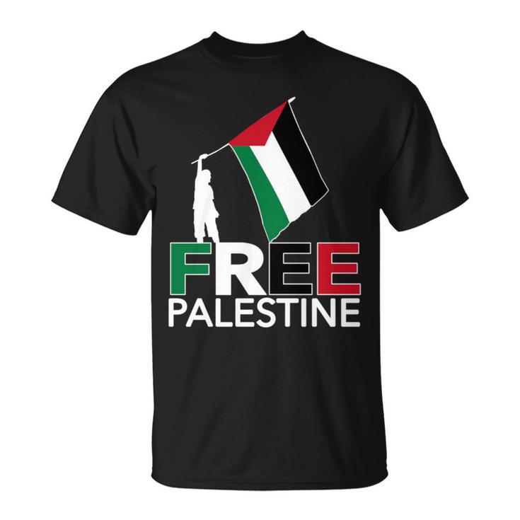 T-shirt Gratuit PALESTINE - Tailles Adulte Et Enfant - Soutien à Gaza
