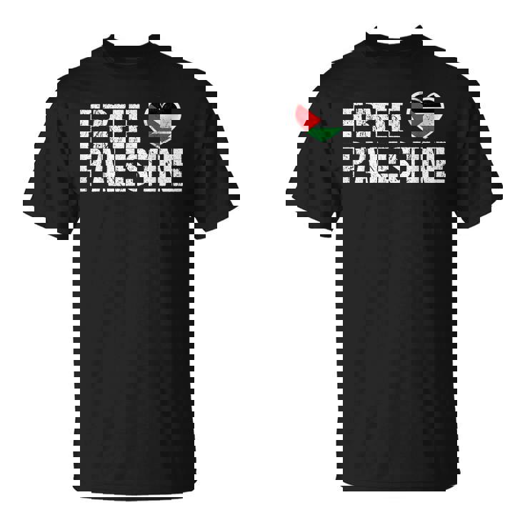 Free Palestine パレスチナの旗無料パレスチナ Tシャツ