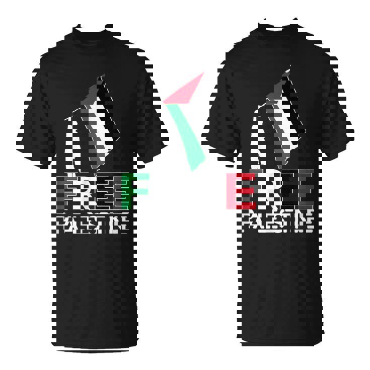 Free Palestine パレスチナ国旗 フリーガザtシャツ Tシャツ