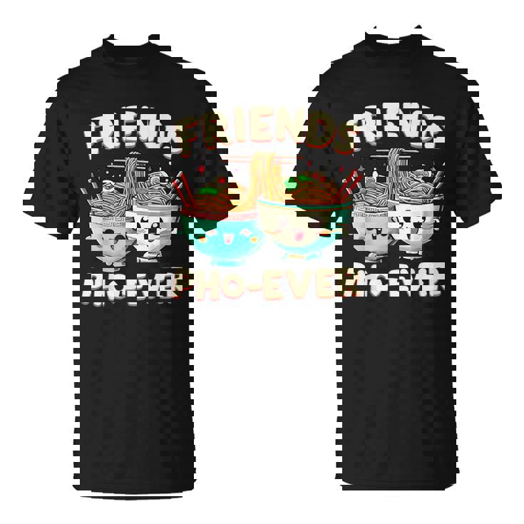 Friends Pho-Ever かわいいベトナムのフォー麺スープボウル Tシャツ