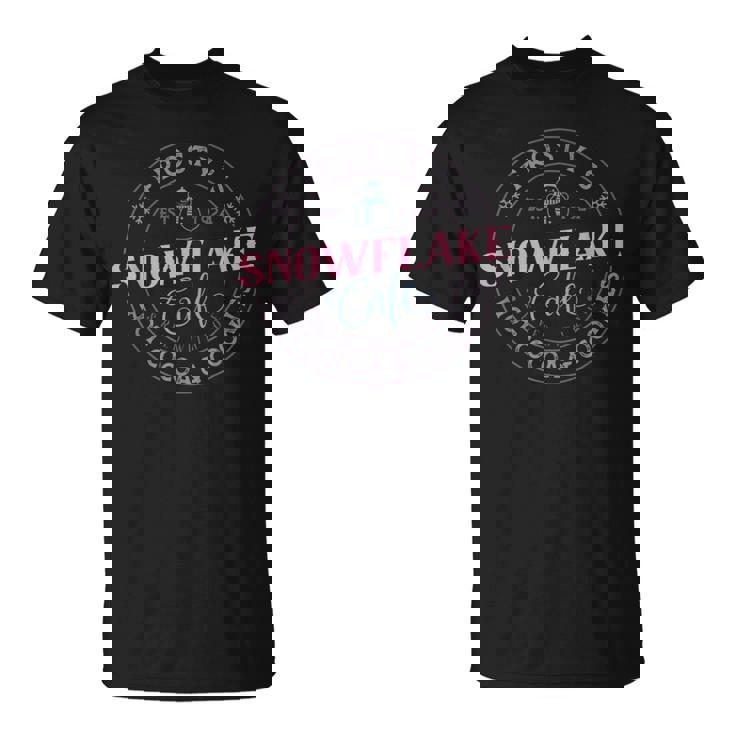 Frosty'snowflake Café 気まぐれでお祭り Tシャツ