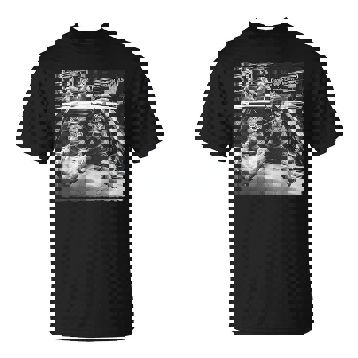 Cat Gang Meme Coolintage Humourarcastique Hommes S T-Shirt