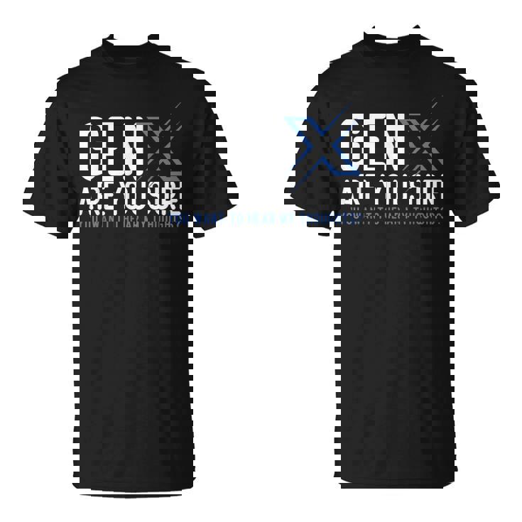 Generation X ユーモア 60年代 70年代 Gen-Xers 皮肉なジェネレーションx Tシャツ