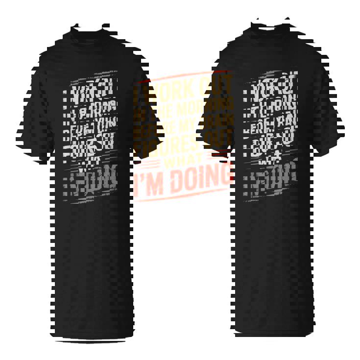 Gym Workout Weightlifting Humor Fitness Training Gear Tシャツ