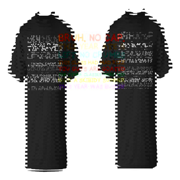 Last Day Ofchool Gen Zlang シニア卒業式 Tシャツ