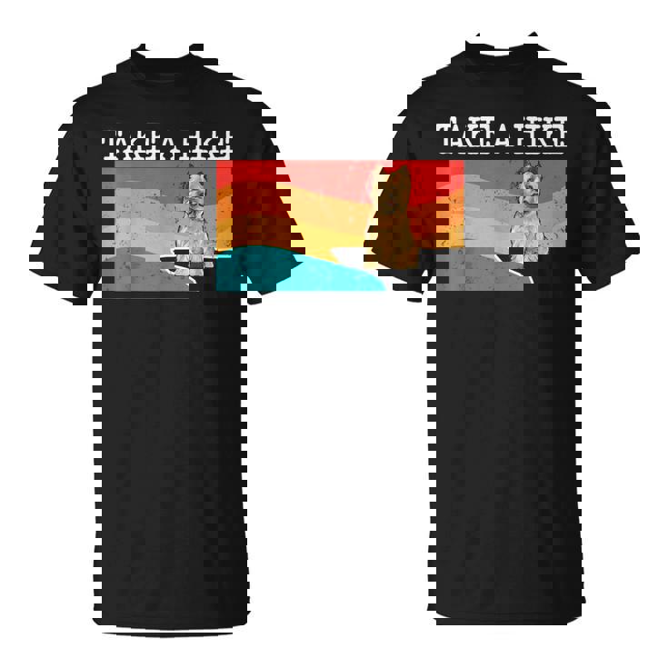 Take A Hike ケアンテリア グラフィック ハイキング Tシャツ