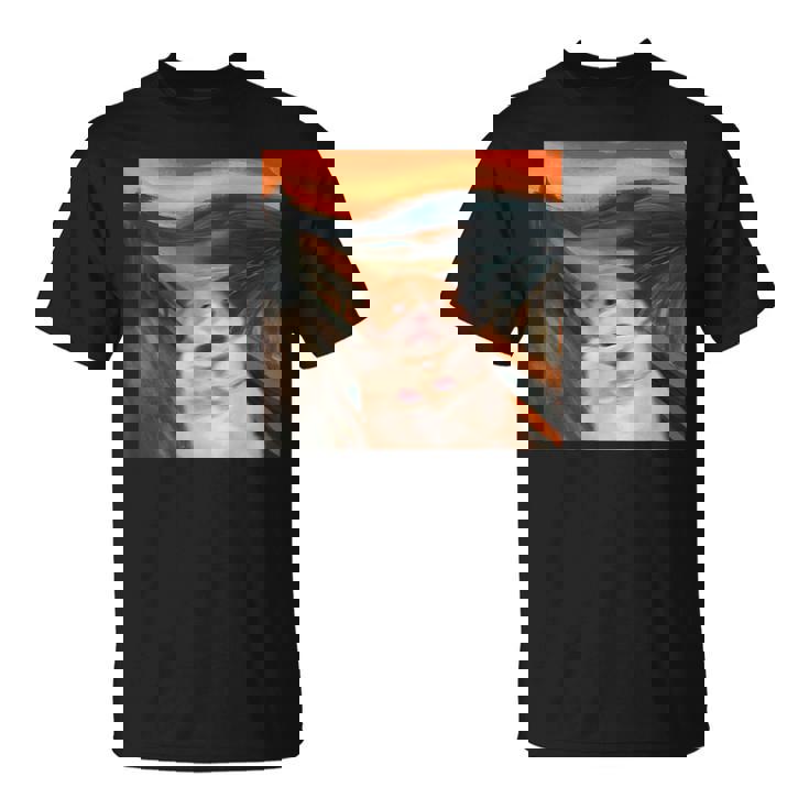 cared Hamster Memecream グラフィックtシャツ レディース メンズ Tシャツ