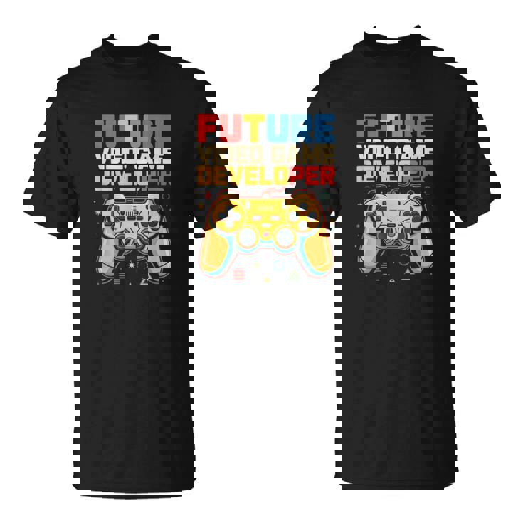 Futureideo Game Developer Gamer Coding Tech Geek Tシャツ