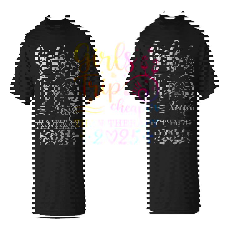 Girls Trip 2025 Great Friends Laughs Memories Times Summer T-Shirt