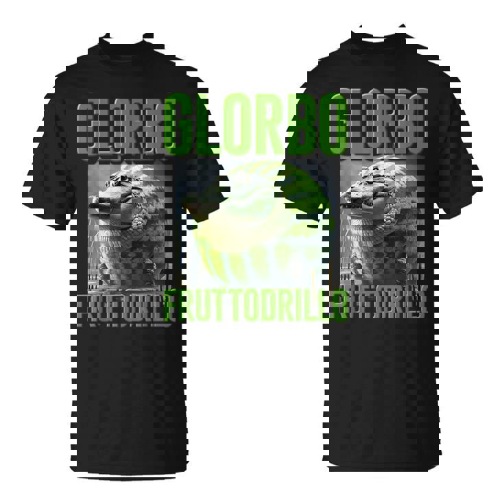 Glorbo Fruttodrillo Ai モンスター イタリアン ブレイン ロート キッズ 男の子 Tシャツ