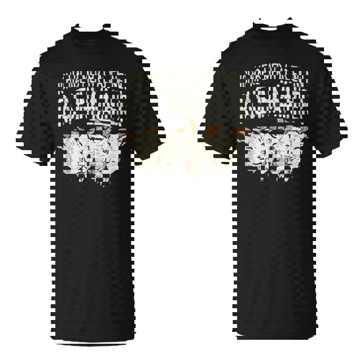 Goat I Have More Than A Lawn Mower Goat Tシャツ