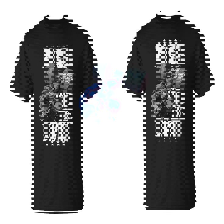 Gorilla プッシュリミットワークアウトダンベル ボディビルディング ジム フィットネス Tシャツ