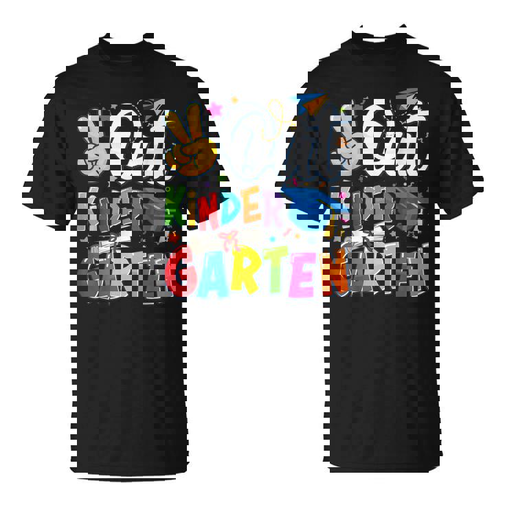 Graduación De Jardín De Infantes 2025 Para Niños Y Niñas Graduados 2025 Camiseta unisex