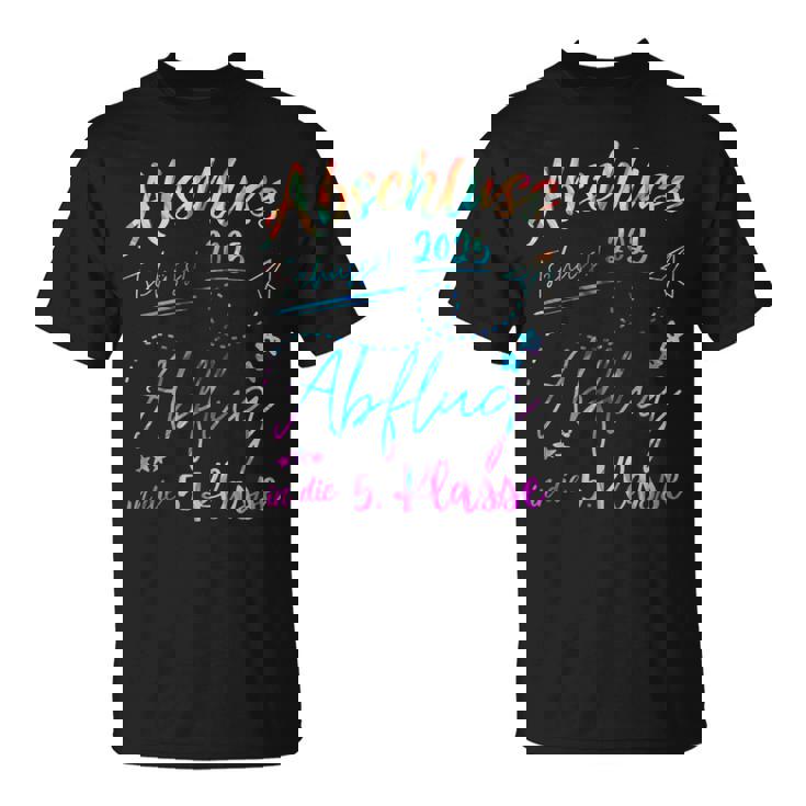 Graduation Primarychool 2025 Colourful Motifchool Leavers T-Shirt