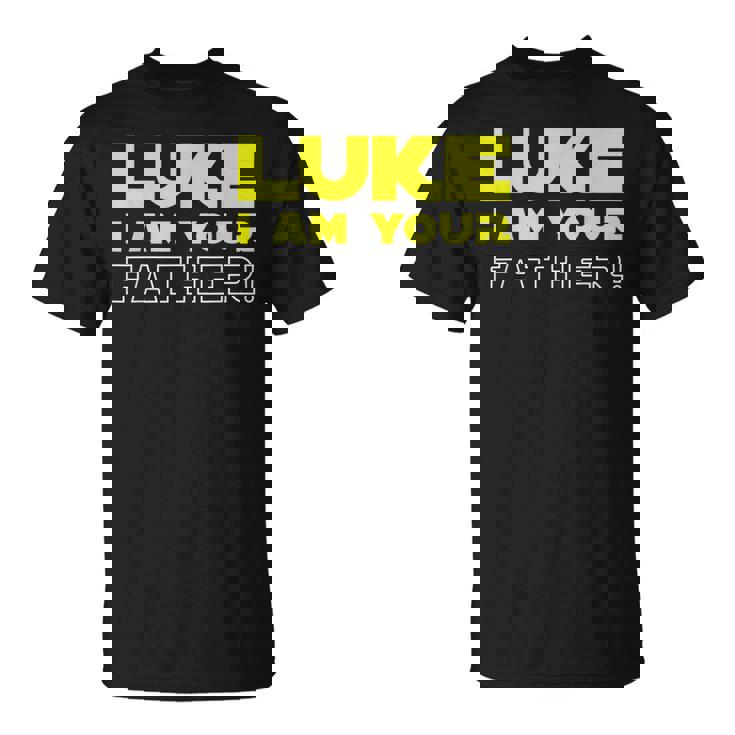 Great Fathers Day From Luke To His Father T-Shirt