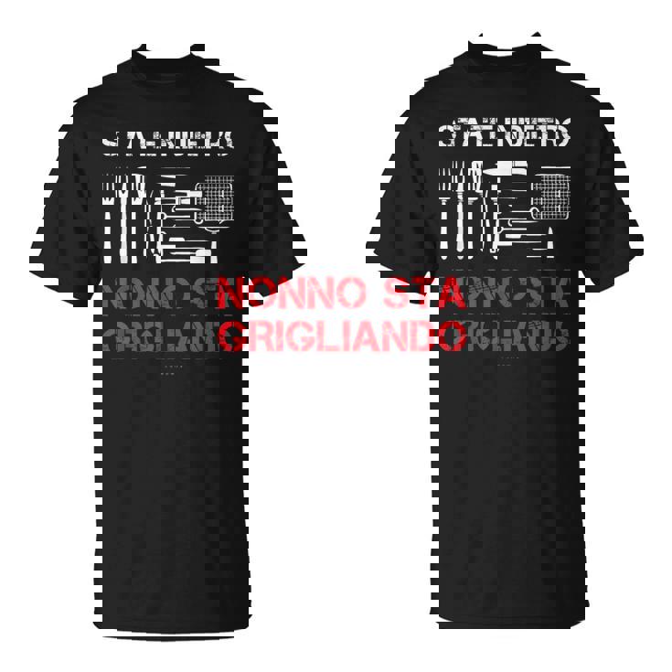 Divertente Barbecue Regali BBQ Papà E Capo Della Griglia Maglietta