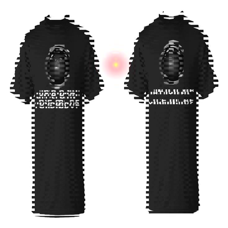 Hal 9000 ヴィンテージ 人工知能 Tシャツ