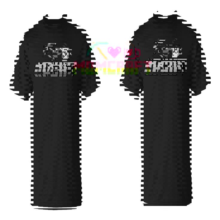 Happy Mother's Day Momcraft Gamer Mom S T-Shirt
