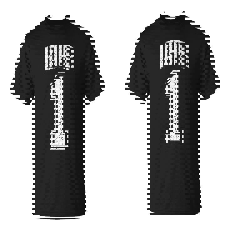 Harpereguidor Número 1 Greatest Fan Camiseta unisex