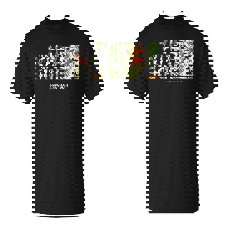 Hawaii Northhore Haleiwa バードオブパラダイス Tシャツ