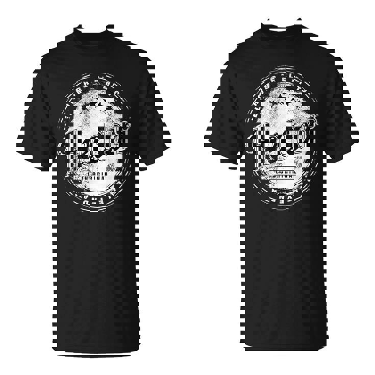 Hector El Hombre El Mito La Leyend Hector Nombre Camiseta unisex