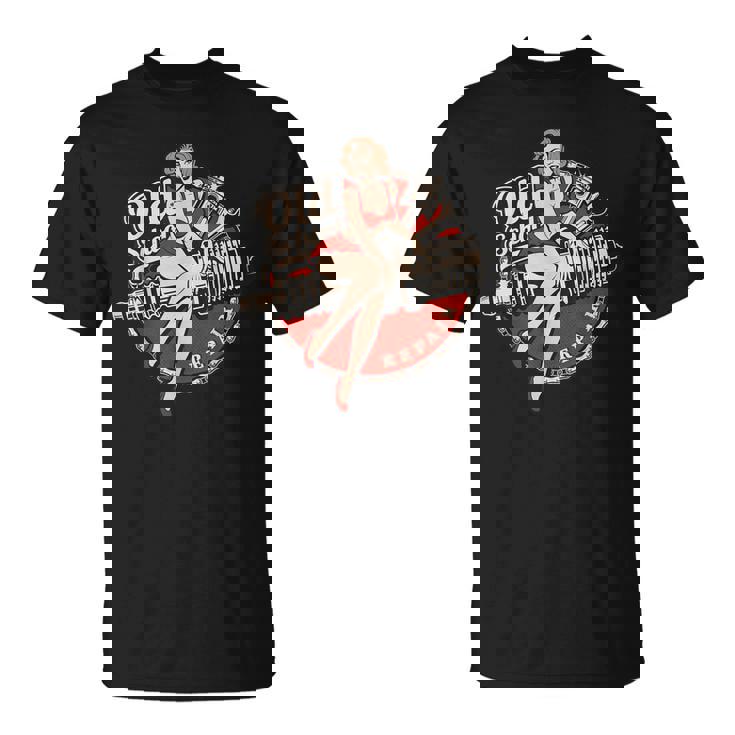 Hot Rod レトロ ヴィンテージ ヴィンテージ 車 ロカビリー オールドスクール Tシャツ