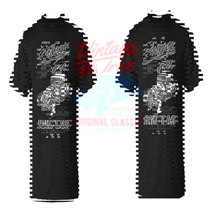 Hot Rodintage In Mangas Camiseta unisex