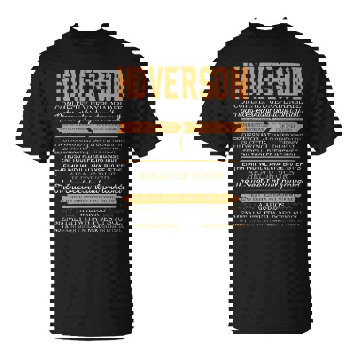 Hoverson Completely Unexplainable Notices Everything But Won’T Say It Name T-Shirt