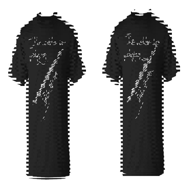 I'd Rather Be Playing Bassoon、ファゴット奏者 Tシャツ