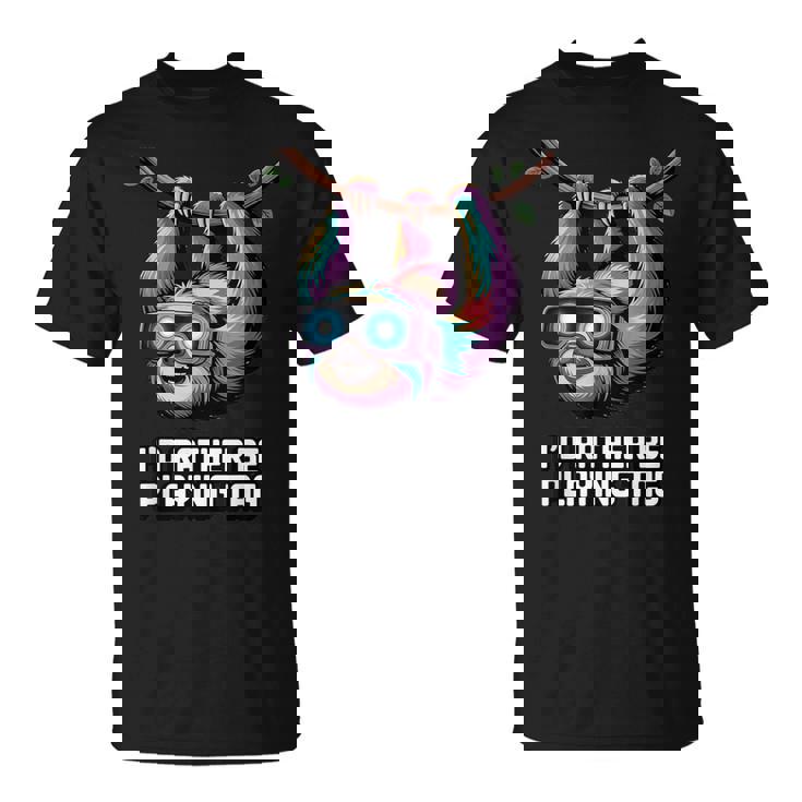 I'd Rather Be Playing Tag Tシャツ