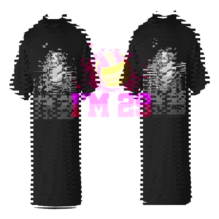 I'm 29Ports バレーボール選手 大人用 29歳の誕生日 Tシャツ