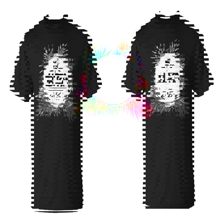 Ibiza 2025 カラフル Tシャツ