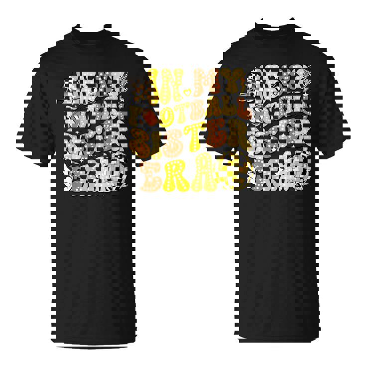 In My Footballister Era アメリカンフットボールヘルメットゲームデー Tシャツ