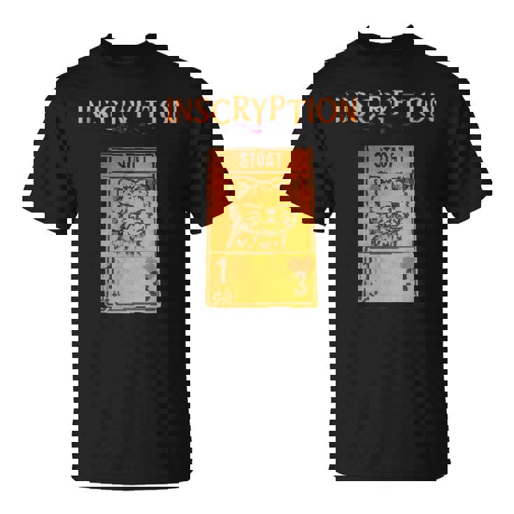 Inscryption 心理ストード カードゲーム ハロウィン 怖い Tシャツ