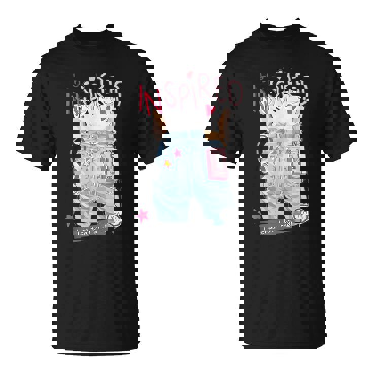 Be Inspired デニム レトロ I Choose Tohine ガールズ グラフィック Tシャツ