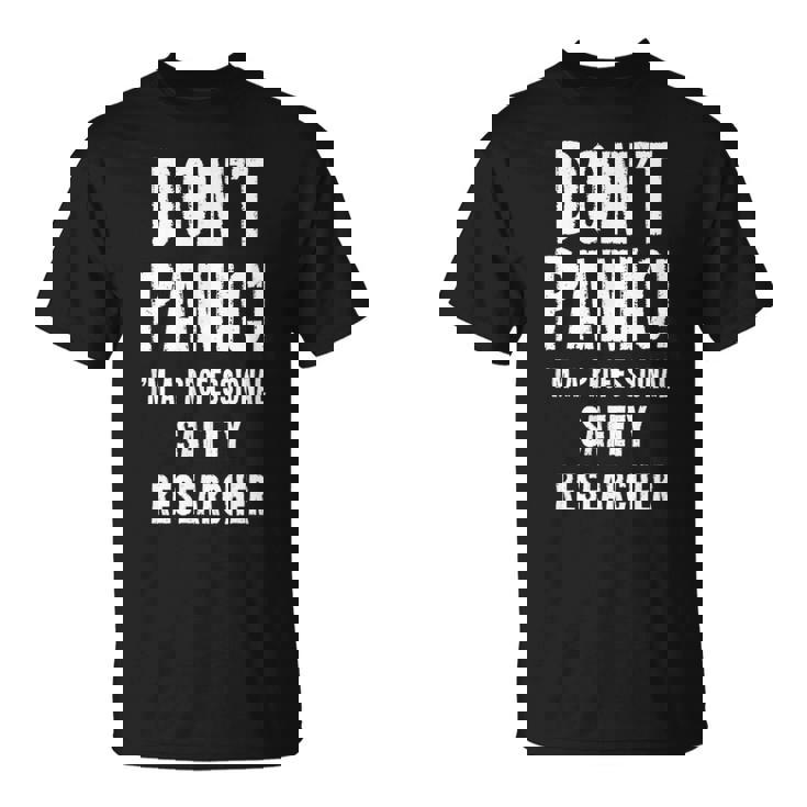 Investigador Deeguridad Camiseta unisex