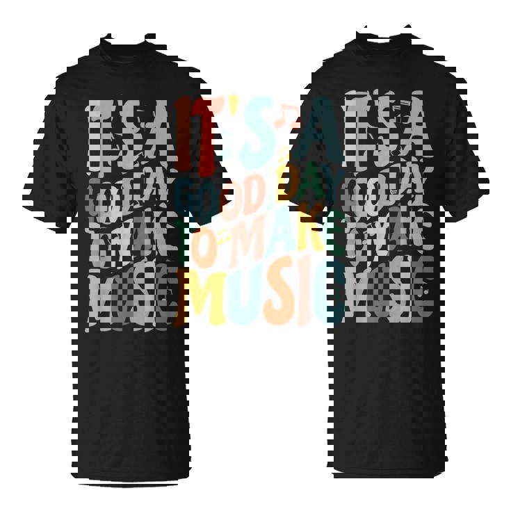 It's A Good Day To Make Music ミュージシャン バンド 音楽教師 Tシャツ