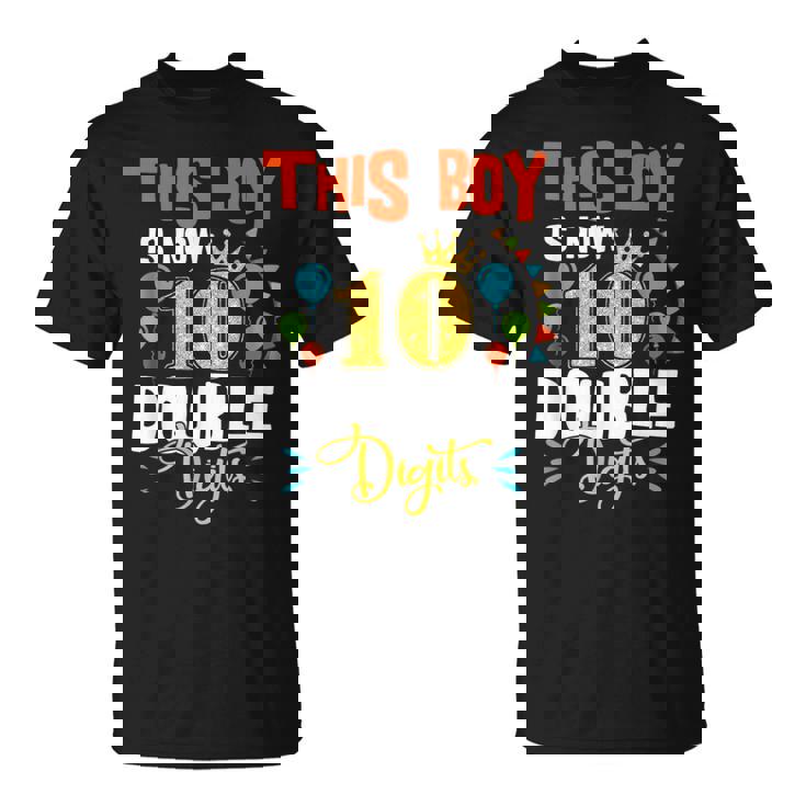 It's My 10Th Birthday シャツ ダブルディジット 10歳 男の子 Tシャツ