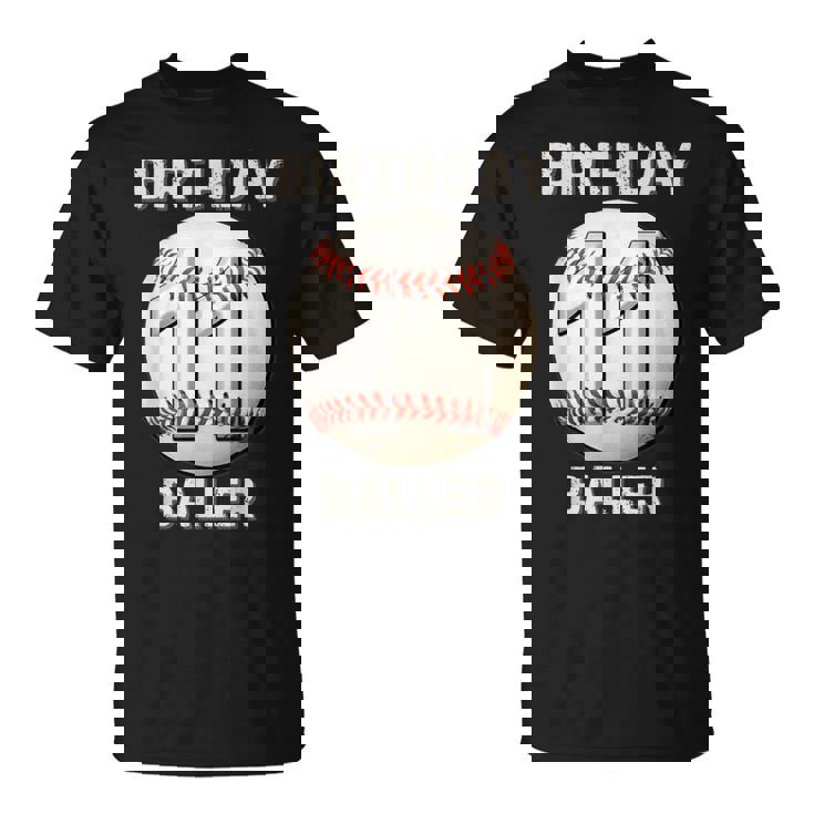 It's My 11Th Birthday 野球 11歳の少年少女 Tシャツ