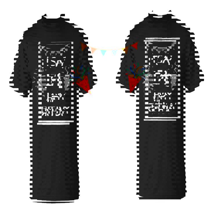 It's My 17Th Birthday Happy 17歳 誕生日 男の子 女の子 Tシャツ