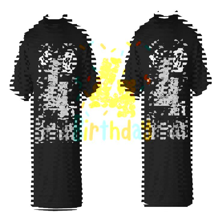 It's My 4Th Birthday ラバーダック 幼児 4歳の誕生日 Tシャツ