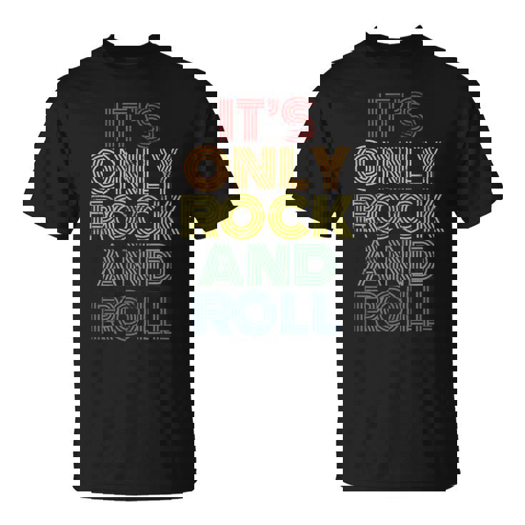 It's Only Rock And Roll ディストレスド ロック コンサート ヴィンテージ 70年代 Tシャツ