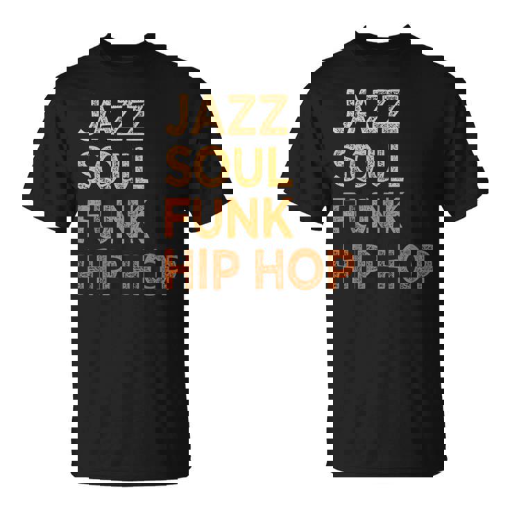 Jazzoul ファンク ヒップホップ アフリカ系アメリカ人のプライド音楽愛好家 Tシャツ